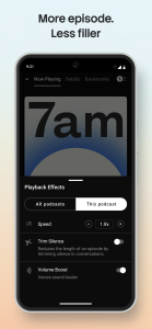 اسکرین شات 5 برنامه Pocket Casts - Podcast App