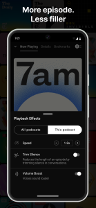 اسکرین شات 4 برنامه Pocket Casts - Podcast App