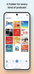 اسکرین شات 2 برنامه Pocket Casts - Podcast App