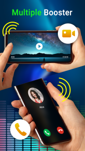 اسکرین شات 3 برنامه Volume Booster - Sound Speaker