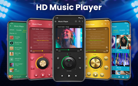 اسکرین شات 1 برنامه Music Player & MP3:Echo Player