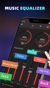 اسکرین شات 4 برنامه Bass Booster & Equalizer