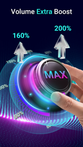 اسکرین شات 3 برنامه Volume Booster - Sound Booster