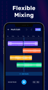 اسکرین شات 4 برنامه Audio Editor & Music Editor