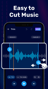 اسکرین شات 1 برنامه Audio Editor & Music Editor