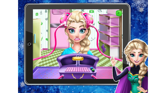 اسکرین شات 3 بازی بازی دخترانه دکتر بازی السا