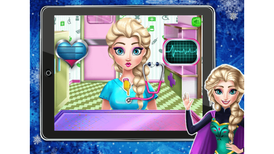 اسکرین شات 5 بازی بازی دخترانه دکتر بازی السا