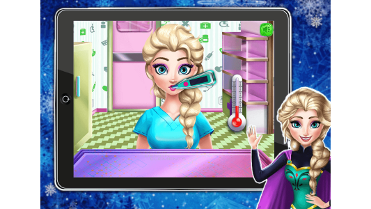 اسکرین شات 4 بازی بازی دخترانه دکتر بازی السا