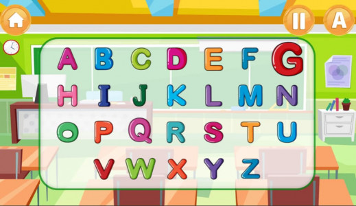 اسکرین شات 3 بازی الفبای انگلیسی برای کودکان