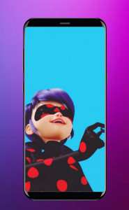 اسکرین شات 3 برنامه پس زمینه دختر کفشدوزکی