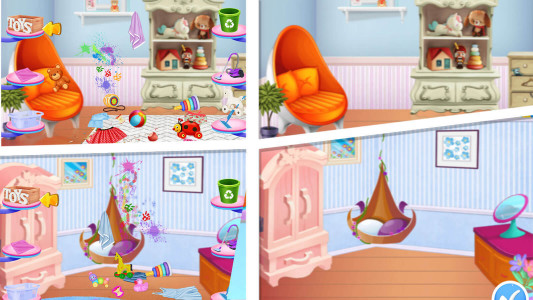 اسکرین شات 1 بازی بازی دخترانه بچه های بازیگوش