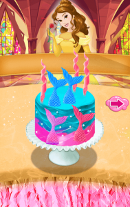 اسکرین شات 6 بازی بازی اشپزی طراحی کیک پرنسس ها