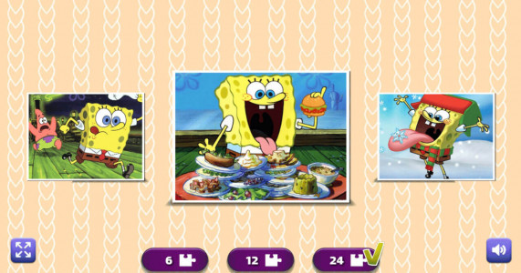 اسکرین شات 3 بازی بازی پازل باب اسفنجی