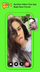 اسکرین شات 4 برنامه Random Video Chat : Live Chat