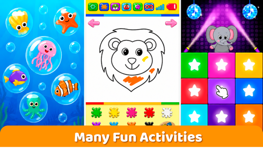 اسکرین شات 8 بازی Baby Phone for Toddlers Games