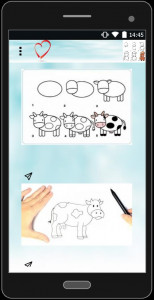 اسکرین شات 3 برنامه آموزش گام به گام نقاشی حیوانات