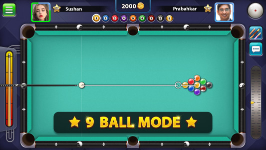 اسکرین شات 4 بازی 8 Ball & 9 Ball : Online Pool