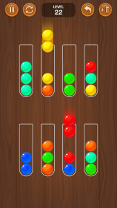 اسکرین شات 3 بازی Wooden Ball Sort - Puzzle Game