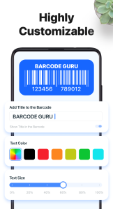 اسکرین شات 5 برنامه Barcode Generator Barcode Guru