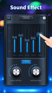 اسکرین شات 4 برنامه Equalizer & Bass Booster