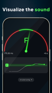 اسکرین شات 3 برنامه Advanced Tuner: Guitar, Violin