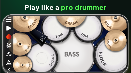 اسکرین شات 1 بازی Drum Solo Studio: drums set