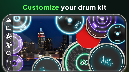 اسکرین شات 3 بازی Drum Solo Studio: drums set