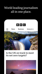 اسکرین شات 1 برنامه BBC: World News & Stories