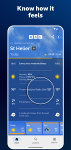 اسکرین شات 5 برنامه BBC Weather