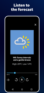 اسکرین شات 3 برنامه BBC Weather
