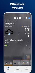 اسکرین شات 4 برنامه BBC Weather