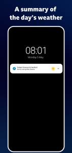 اسکرین شات 2 برنامه BBC Weather