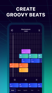 اسکرین شات 2 برنامه Beat Jam - Music Maker Pad