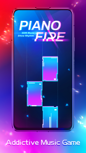 اسکرین شات 1 بازی Piano Fire: Edm Music & Piano