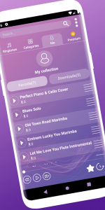 اسکرین شات 3 برنامه Great Ringtones for Android