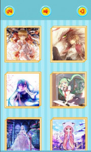 اسکرین شات 1 بازی Anime Puzzles