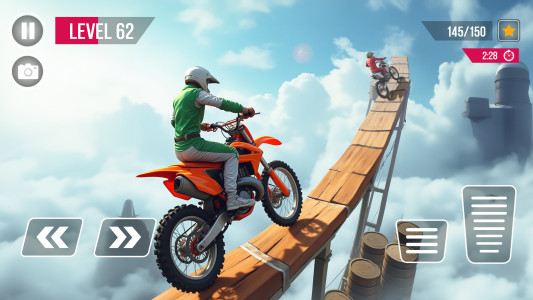 اسکرین شات 5 بازی Stunt Rider: Moto Madness