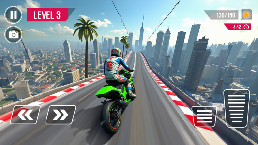 اسکرین شات 6 بازی Stunt Rider: Moto Madness