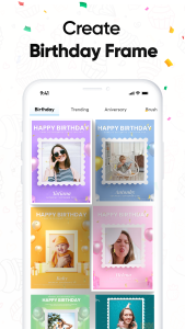 اسکرین شات 5 برنامه Name Photo On Birthday Cake