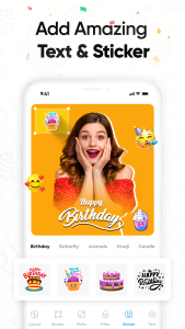 اسکرین شات 4 برنامه Name Photo On Birthday Cake