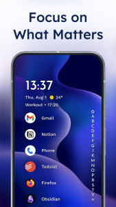 اسکرین شات 1 برنامه Niagara Launcher ‧ Home Screen