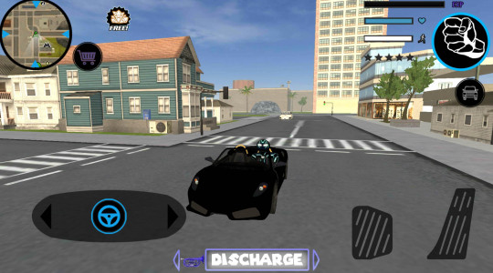 اسکرین شات 4 بازی Neon Iron Stickman Rope Hero C