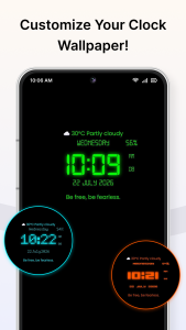 اسکرین شات 8 برنامه LED Digital Clock & Alarm