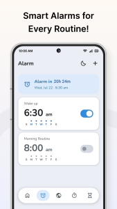 اسکرین شات 1 برنامه LED Digital Clock & Alarm