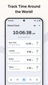 اسکرین شات 2 برنامه LED Digital Clock & Alarm