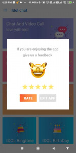 اسکرین شات 5 بازی Black Pink & Idol Messenger