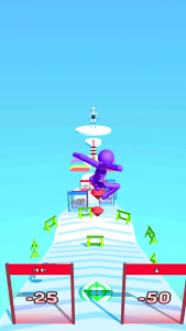 اسکرین شات 4 بازی Tall man 3D: merge and run