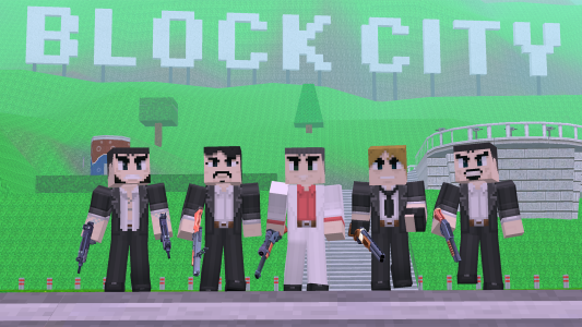 اسکرین شات 1 بازی Block City Wars: Vice World 3d