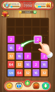 اسکرین شات 1 بازی Merge Block Puzzle