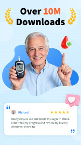 اسکرین شات 3 برنامه Blood Sugar - Diabetes App